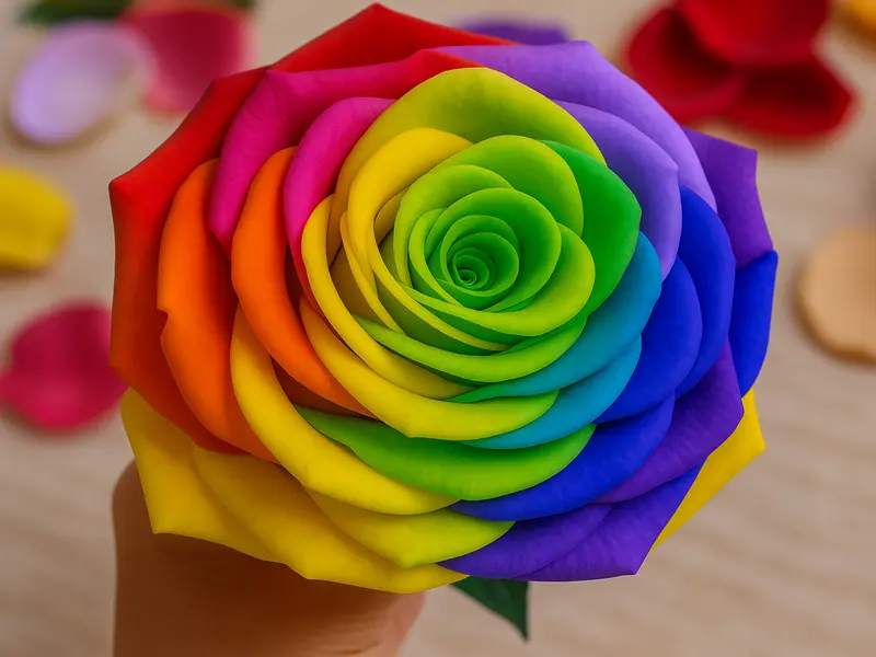 Ростовые цветы из Isolon Colour