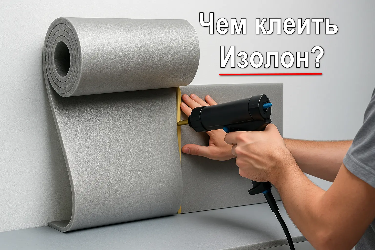 Склейка Изолона — примеры соединения и наклеивания вспененного полиэтилена