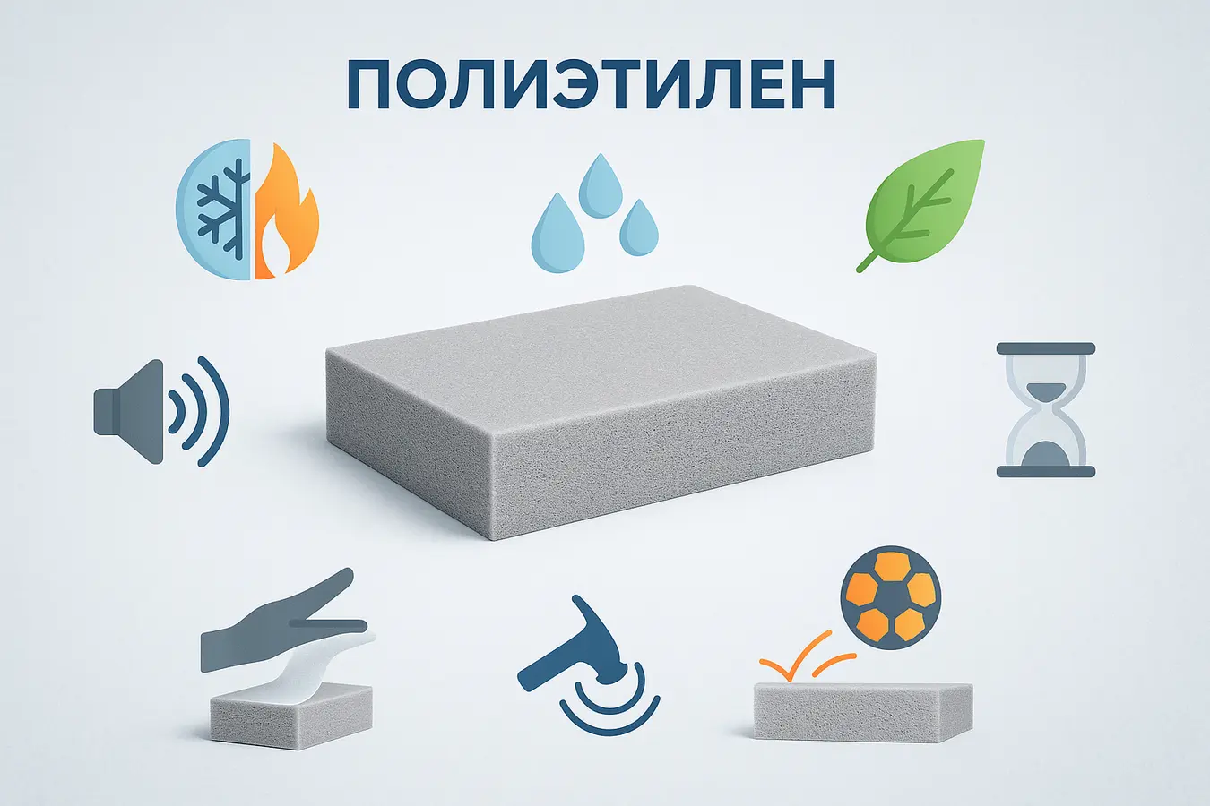 Ключевые свойства ВПЭ: тепло-, звуко-, влагозащита